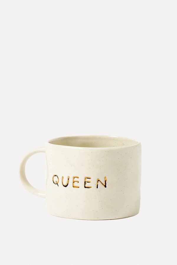 Queen Speckle Ceramic Mug from Oliver Bonas