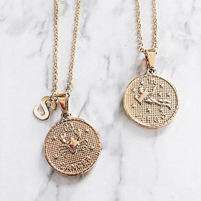 Stainless Steel Gold Zodiac from Kukeeuk