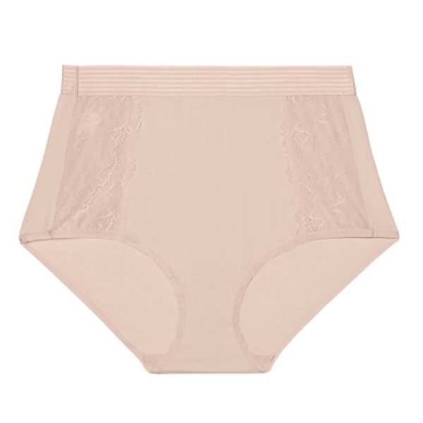 High-Waist Lace Brief