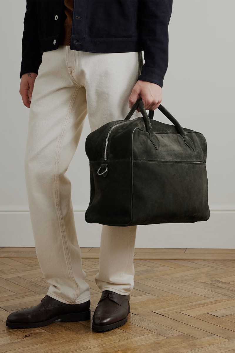 Closer Two Day Suede Holdall from Métier