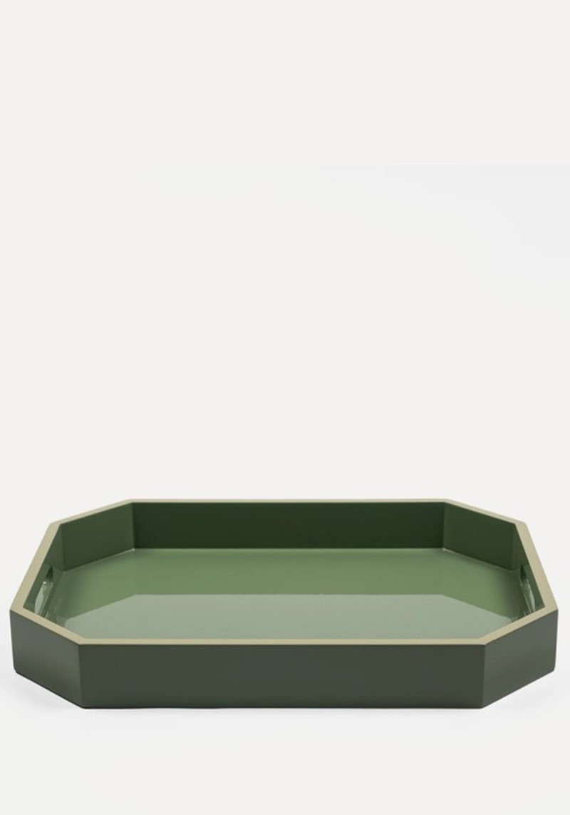 Two Tone Lacquer Serving Tray