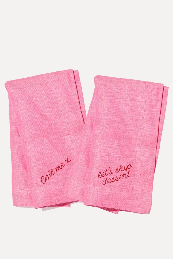 Linen Napkins from Not Another Bill