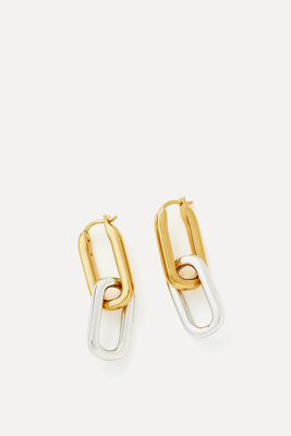 Convertible Ovate Double Link Hoop Earrings from Missoma