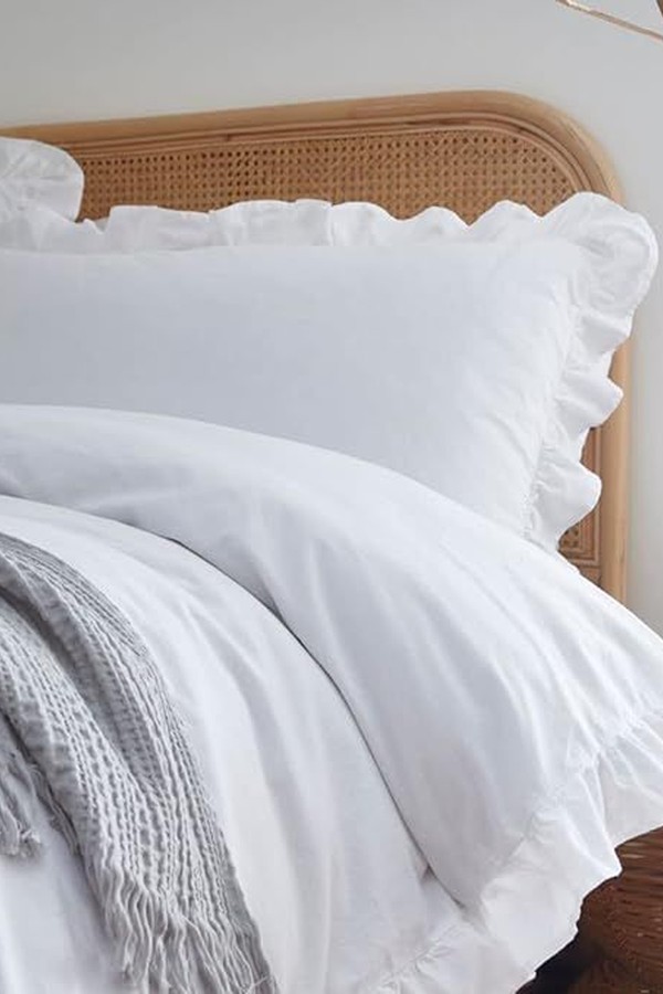 Cassia Frill - 100% Cotton Duvet Cover Set from Appletree