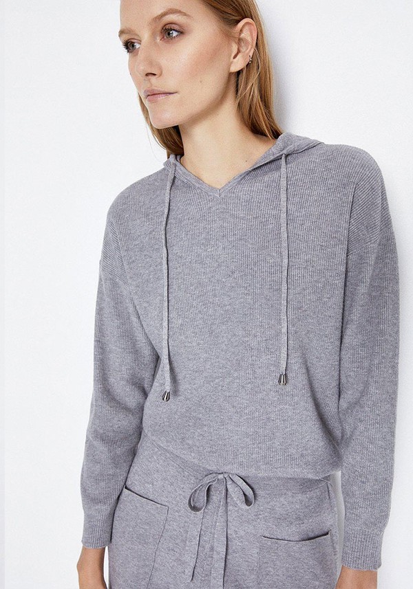 Hooded Lounge Jumper from Warehouse