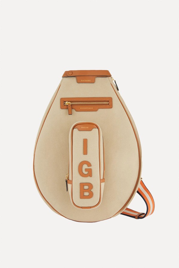 Bespoke Walton Tennis Racquet Cover from Anya Hindmarch