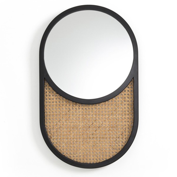 Waska Rattan Mirror from La Redoute