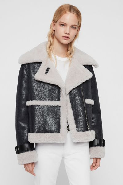 Farley Shearling Jacket from AllSaints