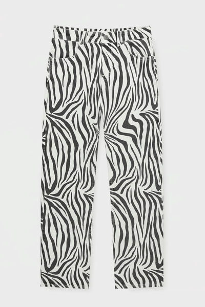 Animal Print Trousers  from Pull & Bear