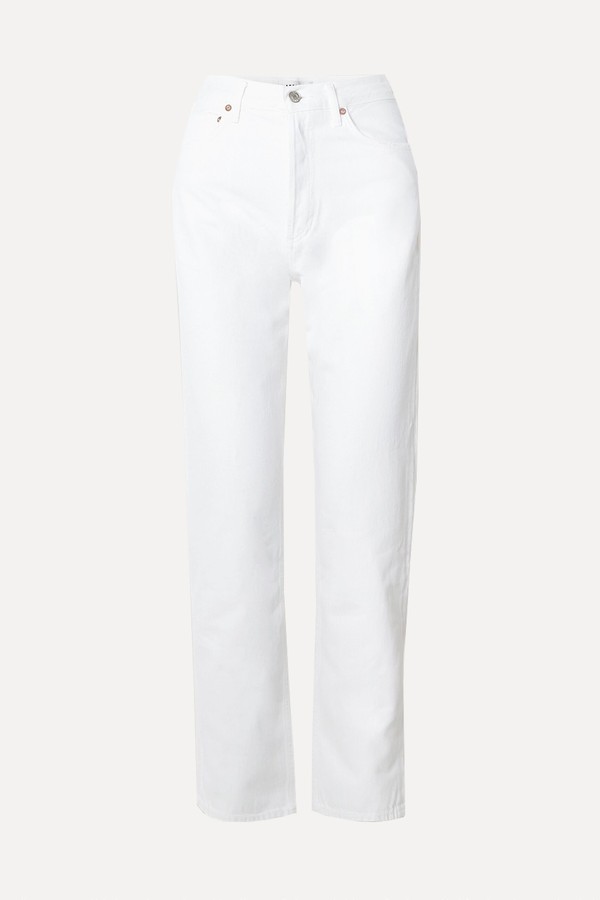 '90s Pinch Waist High-Rise Straight-Leg Organic Jeans from Agolde