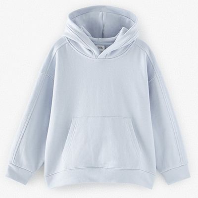 Plain Hoodie With Pouch Pocket