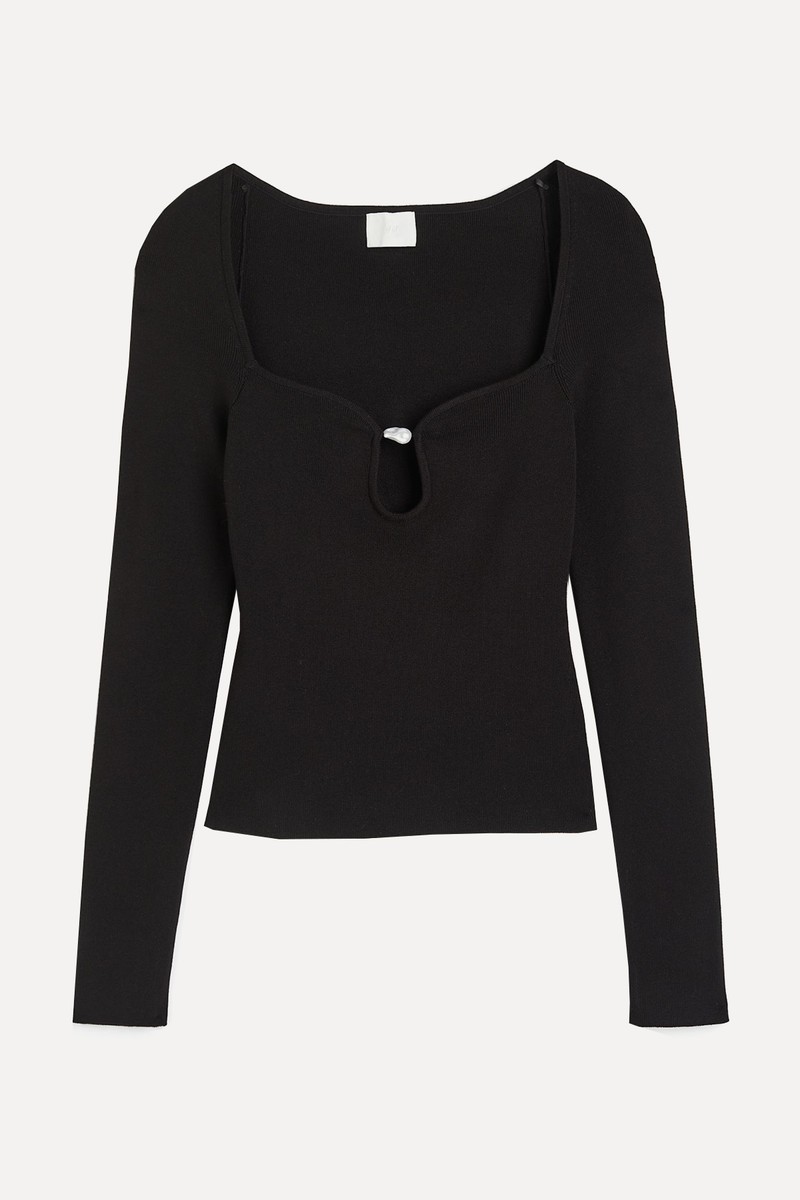 Bead-Detail Top from H&M