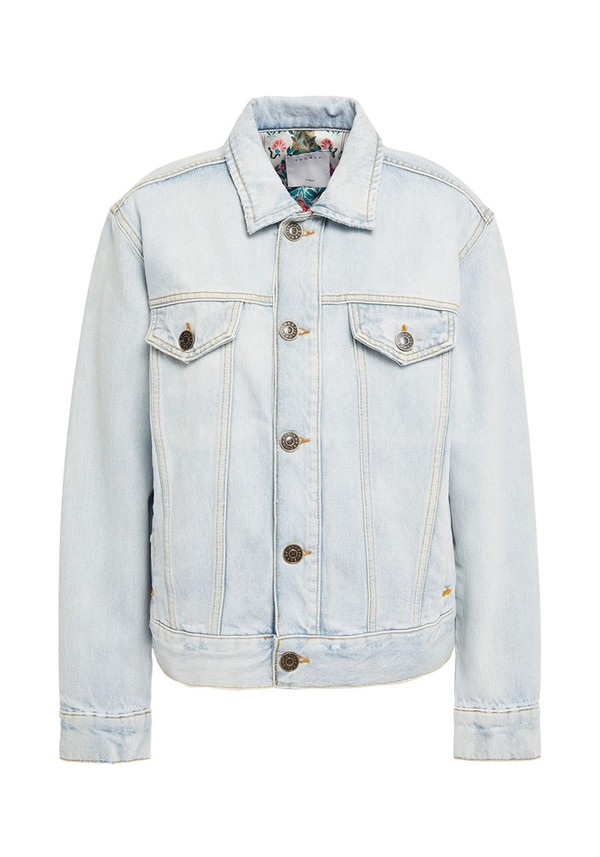 Distressed Denim Jacket from Sandro