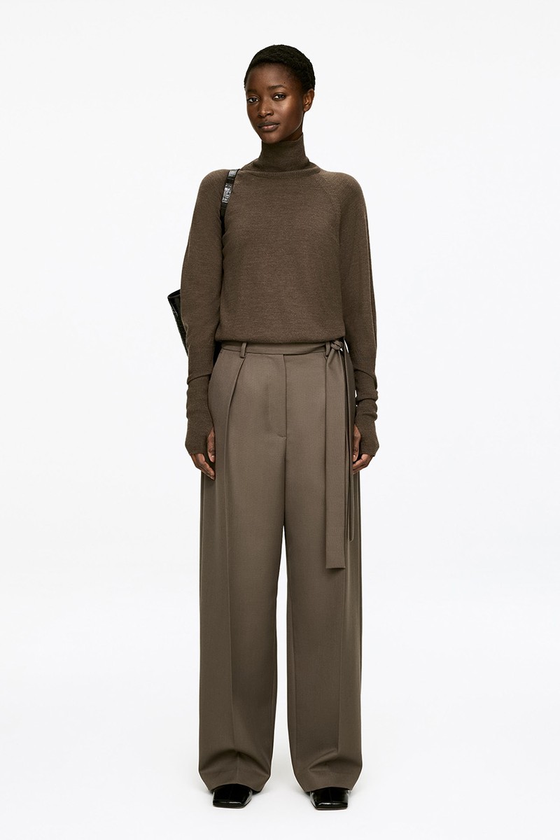 Tailored Wool Blend Trousers from ARKET