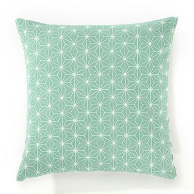 Lozange Printed Cotton Cushion Cover from La Redoute