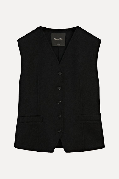 Wool Blend Waistcoat