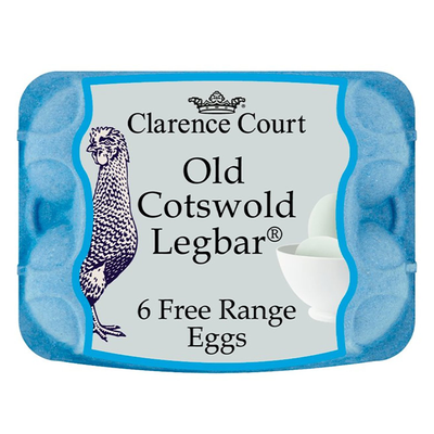 Old Cotswold Legbar Eggs from Clarence Court 