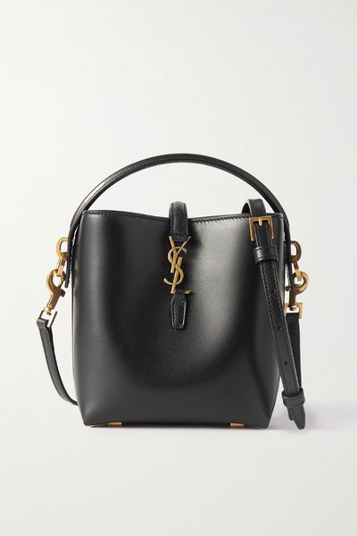 Le 37 Mini Leather Bucket Bag from Saint Laurent