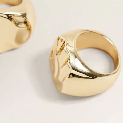 Metal Ring Set from Mango