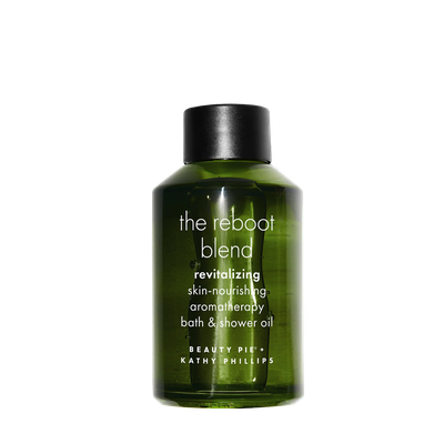 The Reboot Blend Revitalizing Skin-Nourishing Aromatherapy Bath & Shower Oil  from Beauty Pie