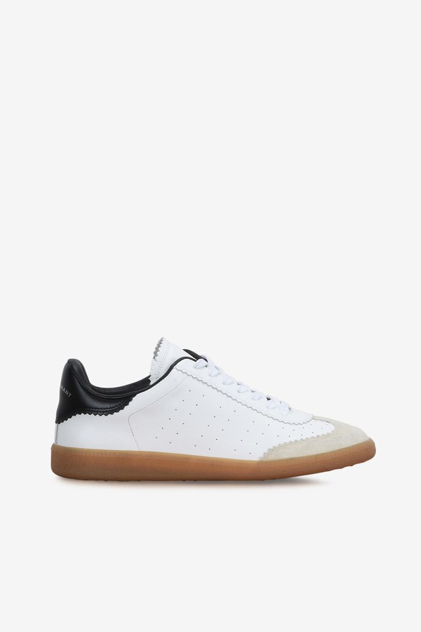 Bryce White Leather Sneakers from Isabel Marant