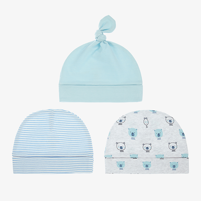 Blue & Grey Hats (3 Pack)