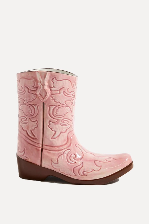 Western Boot Plant Pot