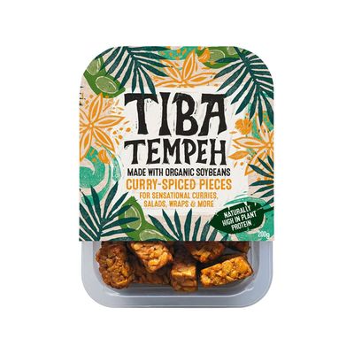 Organic Curry-Spiced Pieces from Tiba Tempeh