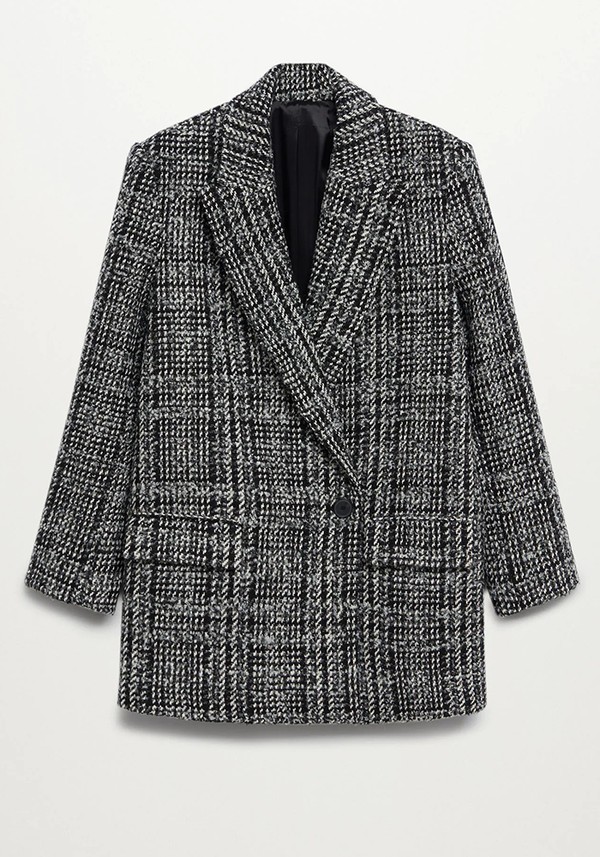 Tweed Blazer from Mango