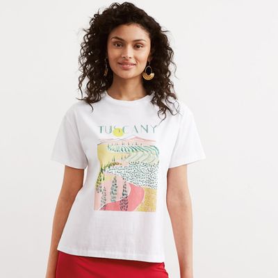 Tuscany Printed T-Shirt from Kitri