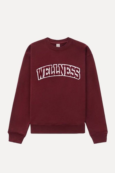 Wellness Logo Sweatshirt from Sporty & Rich