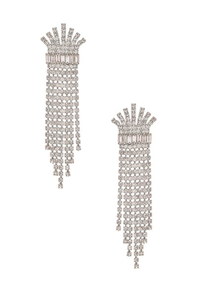 Crystal Fringe Earring from Elizabeth Cole