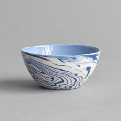 Condiment Bowl - Blue & White from Nom Living