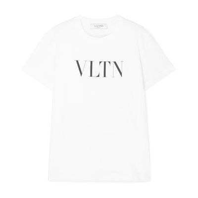 Printed Cotton-Jersey T-Shirt from Valentino