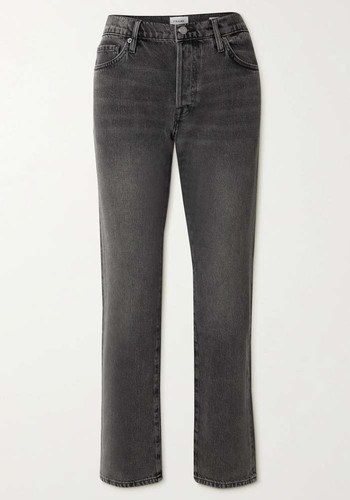 Le Slouch Low-Rise Straight-Leg Jeans from Frame