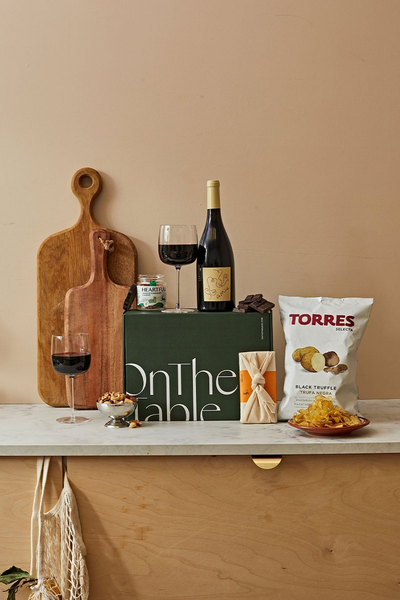 Nibbly Bits & Nice Wine from On The Table