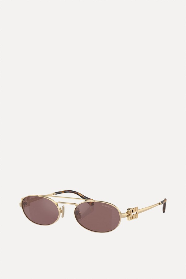 Oval Sunglasses MU 54ZS from Miu Miu