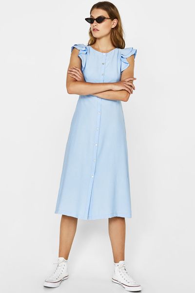 Long Shirt Dress from Bershka