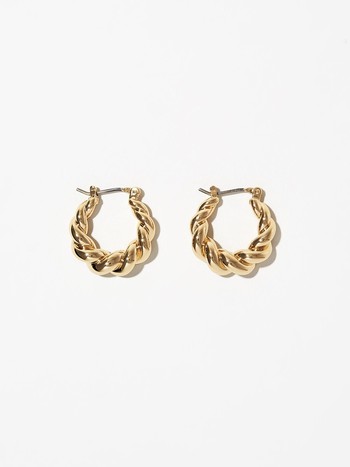 Twisted Hoop Earrings from Ana Luisa Paris