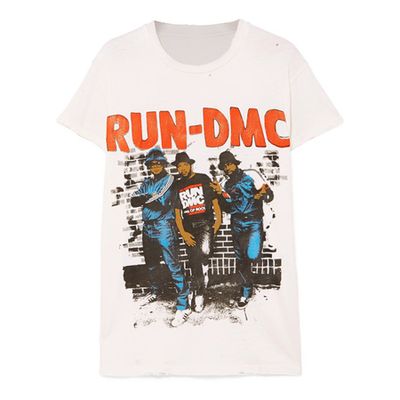 Run-DMC Distressed T-shirt from Madeworn 