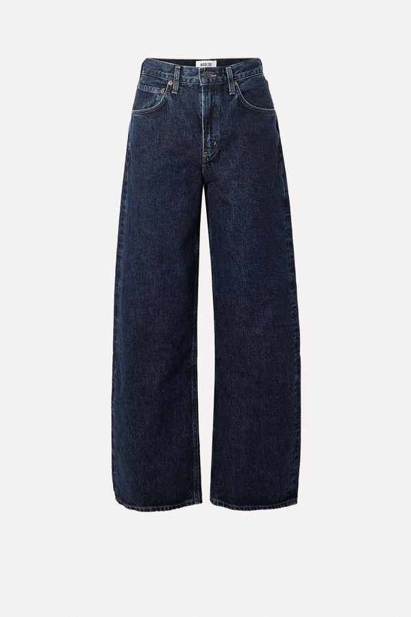 Low Curve High-Rise Wide-Leg Jeans from Agolde