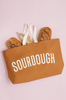 'Sourdough' - Oversized Tote Bag from Alphabet Bags