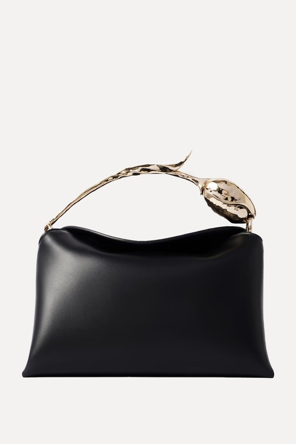 Bloom Midi Leather Shoulder Bag from Erdem
