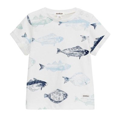 Baby T- Shirt with Fish Print