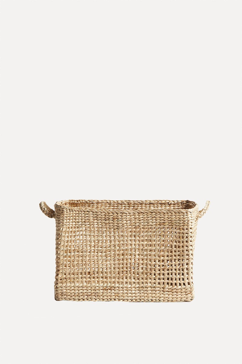 Straw Storage Basket