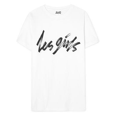 Printed Cotton Jersey T-Shirt from Les Girls Les Boys