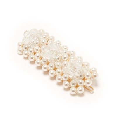 Antonia Bead-Embellished Hair Clip from Shrimps