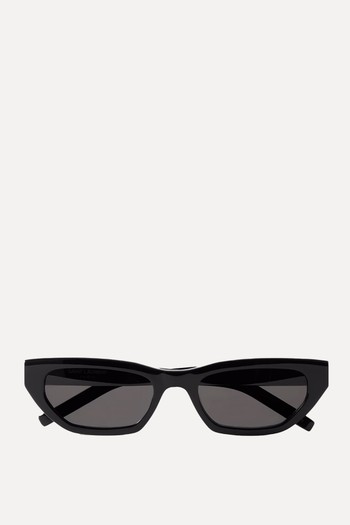 Cat-Eye Acetate Sunglasses from Saint Laurent