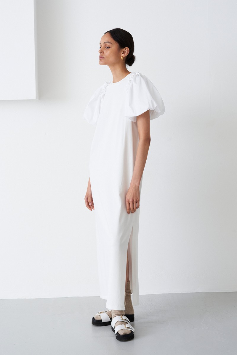 Bella White Dress from Mother Of Pearl
