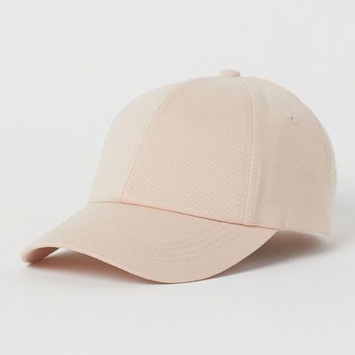 Cotton Twill Cap Light Pink from H&M